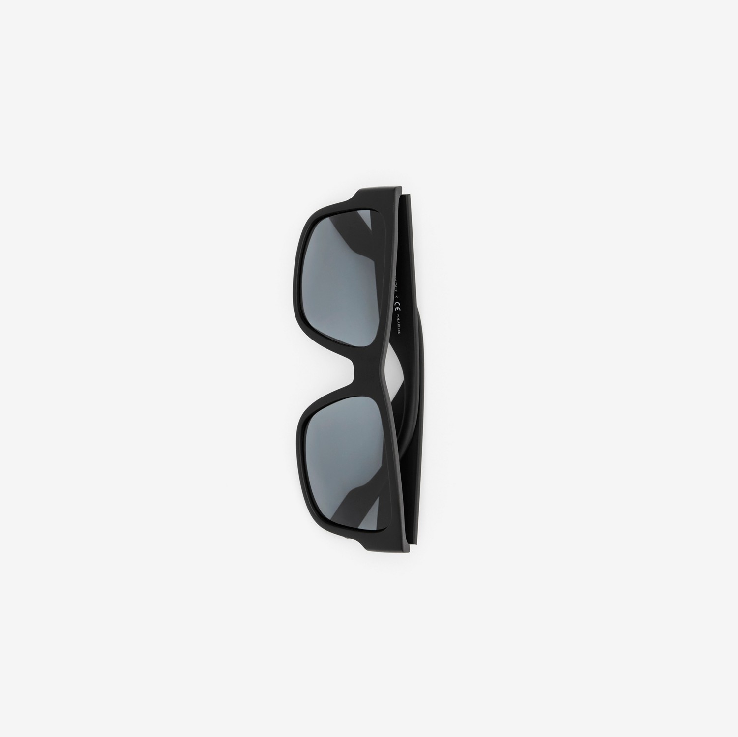 Gafas de sol con montura cuadrada y logotipo (Negro) - Hombre | Burberry® oficial