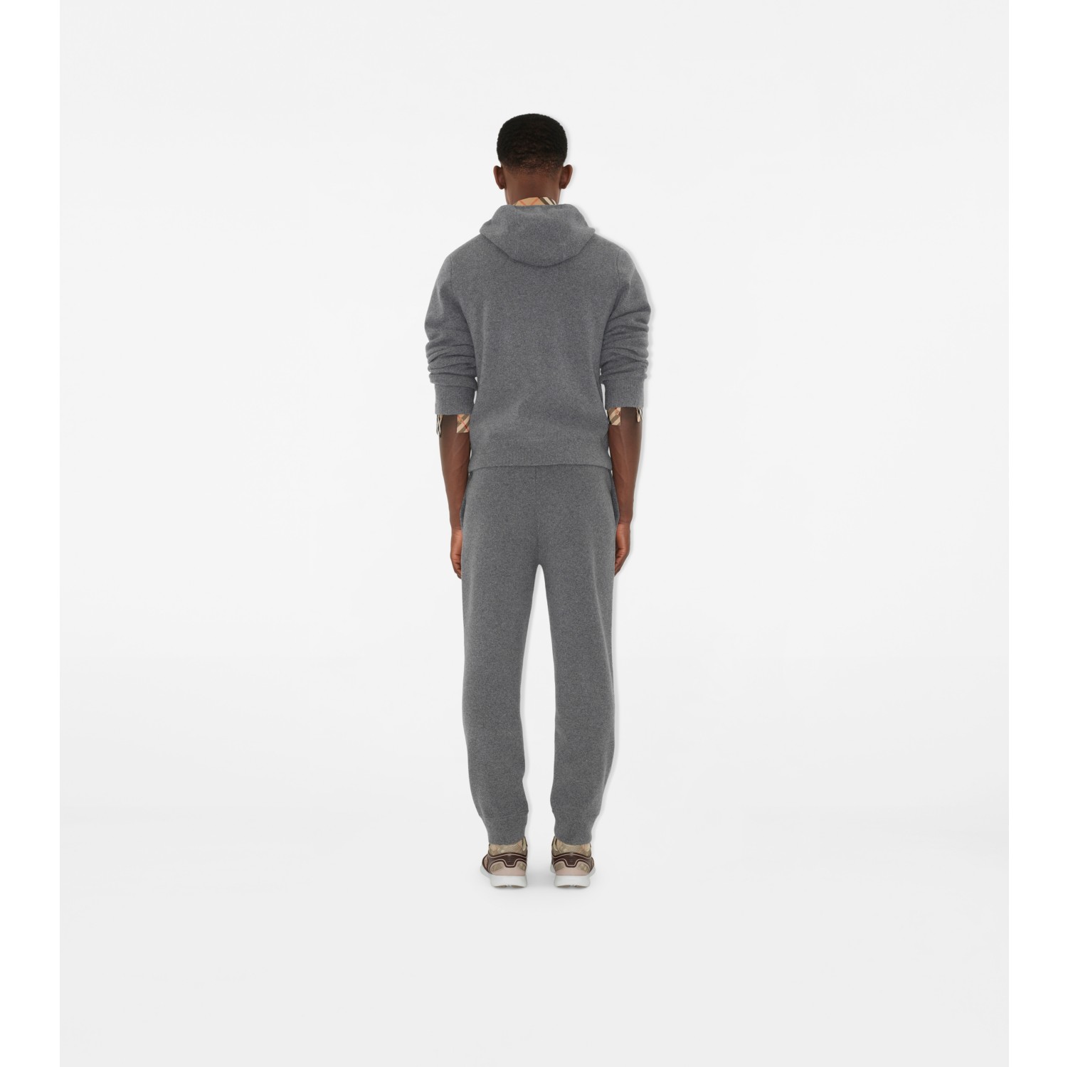 Cashmere Blend Zip Hoodie