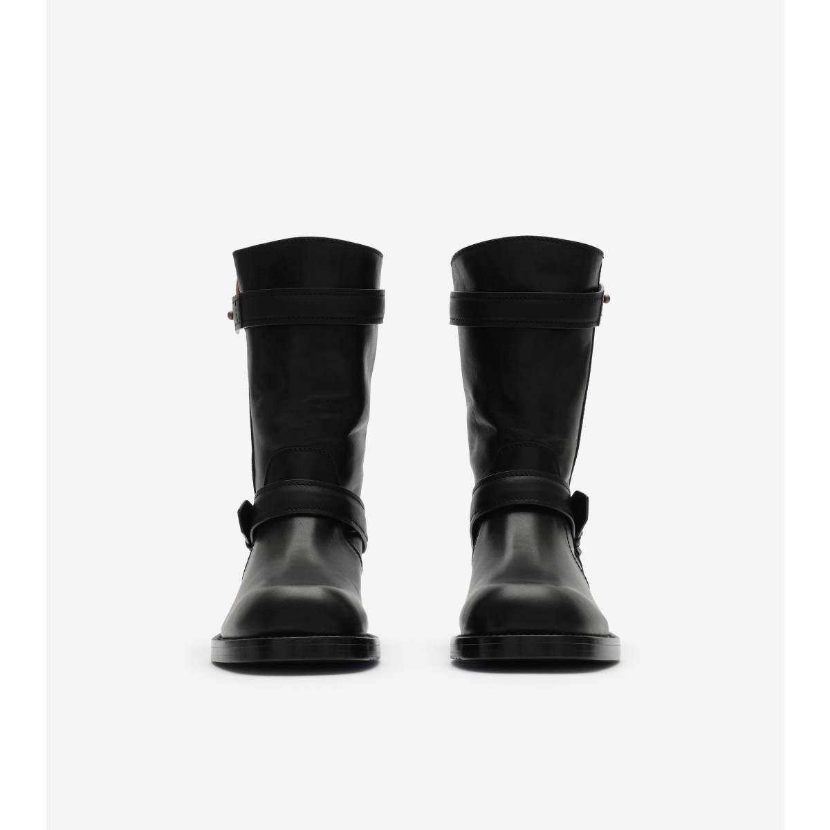  Leather Kent Biker Boots