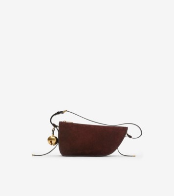 Small Shield Sling Bag in Cocoa - Women, Leather | Burberry® Official