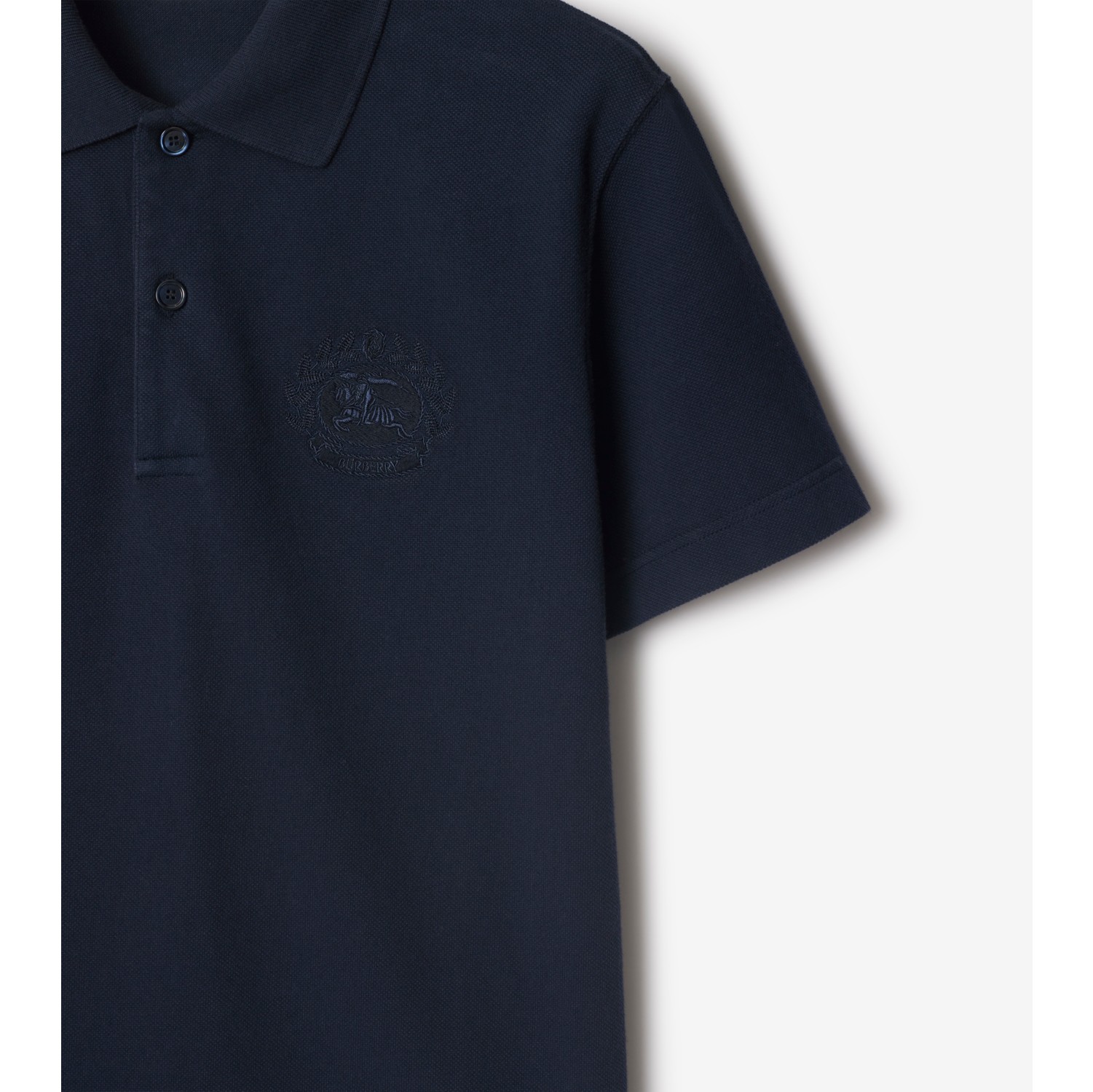 EKD Cotton Polo Shirt in Storm - Men | Burberry® Official