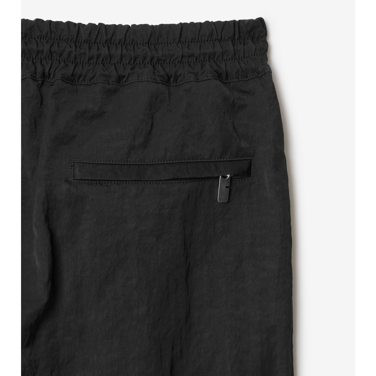 Nylon Jogging Pants in Black - Men | Burberry® Official