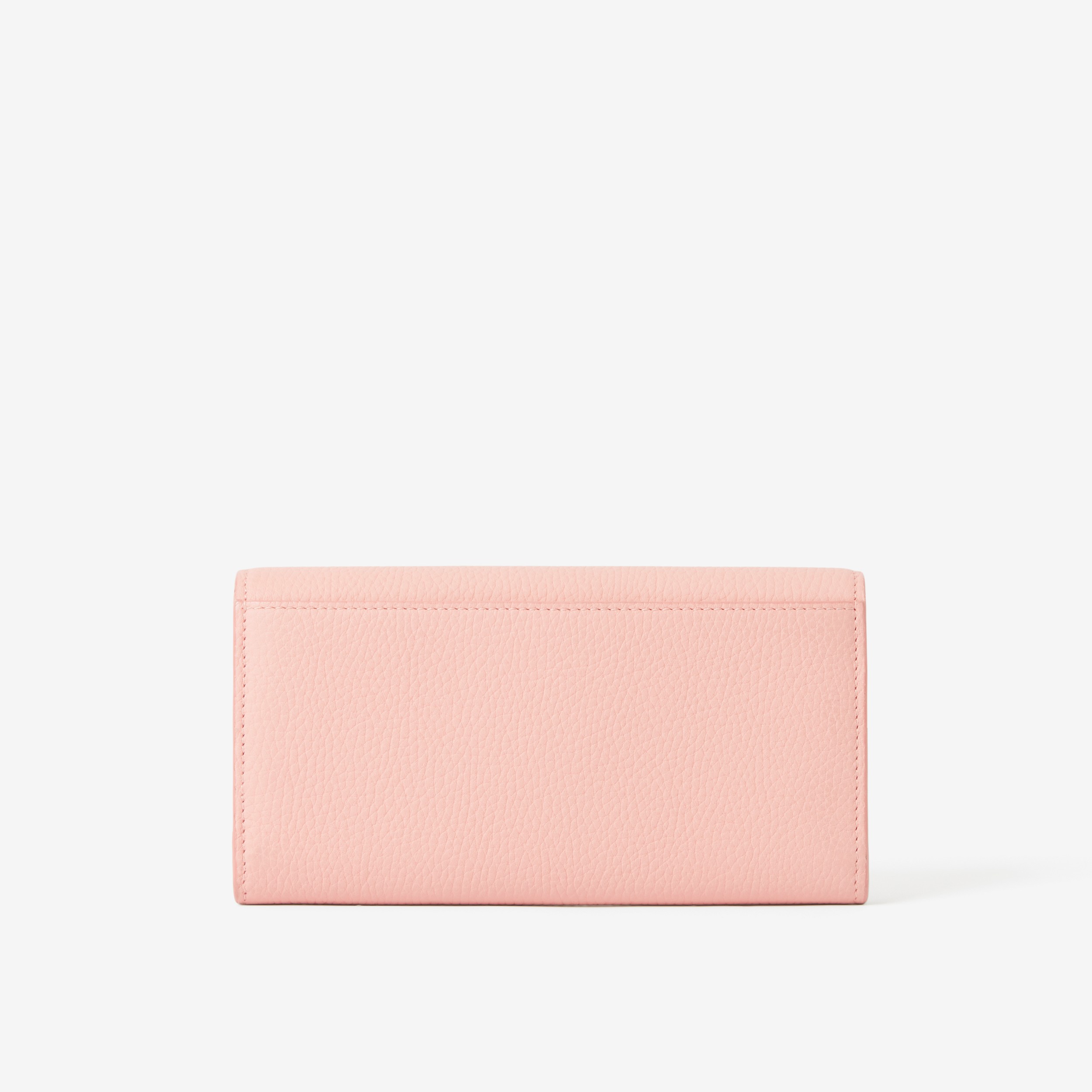 Grainy Leather TB Continental Wallet in Dusky Pink - Women | Burberry® Official - 3