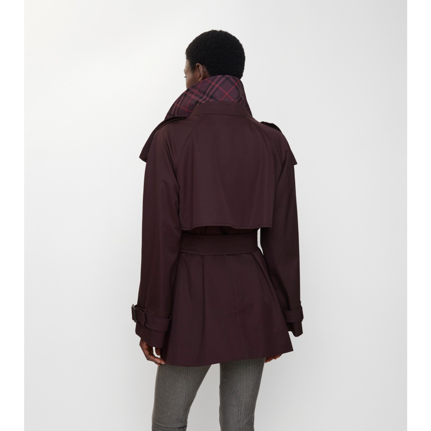 Short Gabardine Fitzrovia Trench Coat