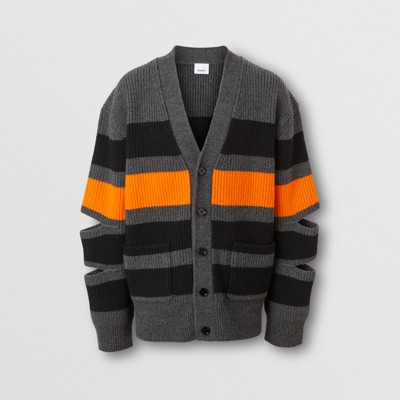 burberry mens cardigan
