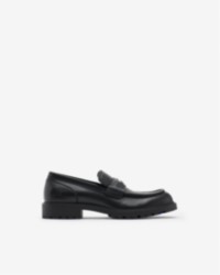 Leather Loafers in Black