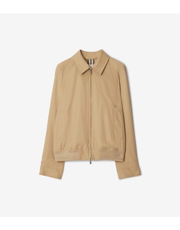 Gabardine Harrington Jacket