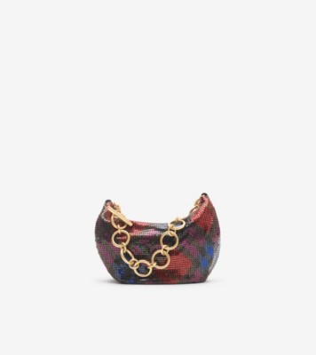 ★Burberry★ ブルー チェーンメイル バッグ Burberry: ブルー チェーンメイル バッグ | SSENSE 日本