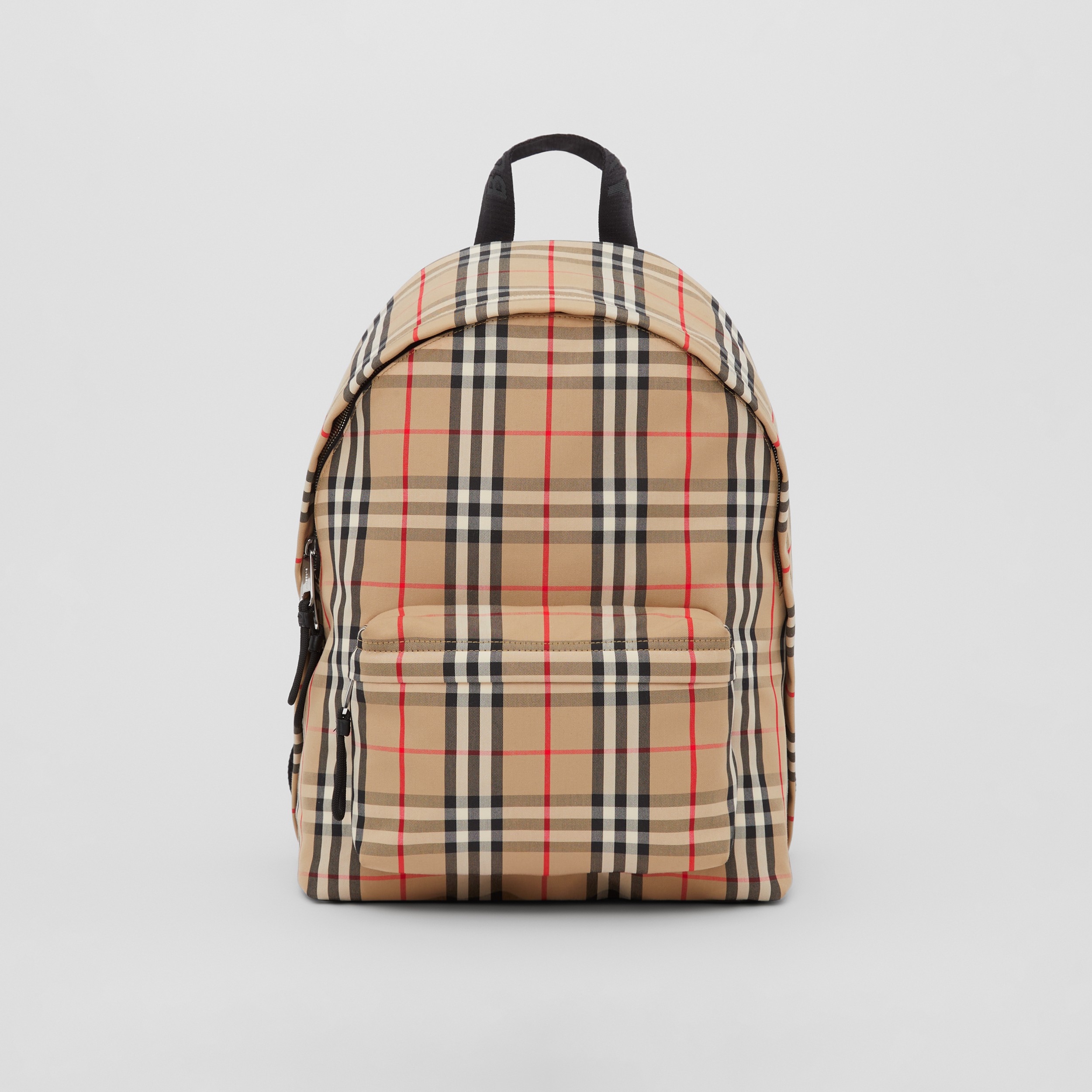 Vintage Check Nylon Backpack in Archive Beige | Burberry® Official - 1