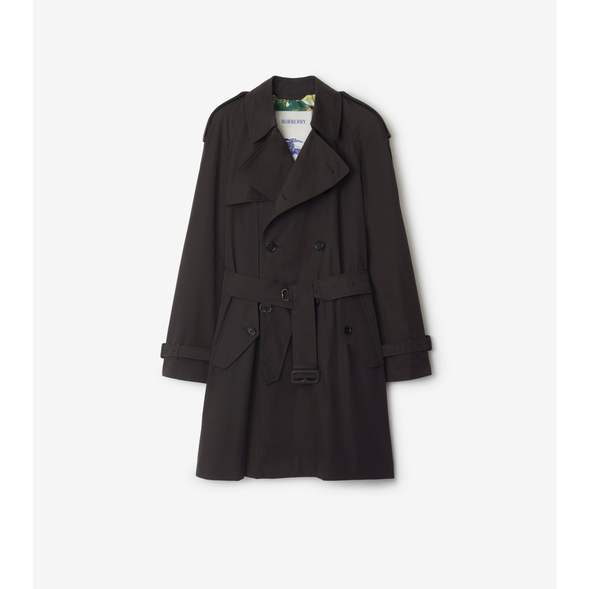 Burberry Mid-length Highgrove Gabardine Trench Coat