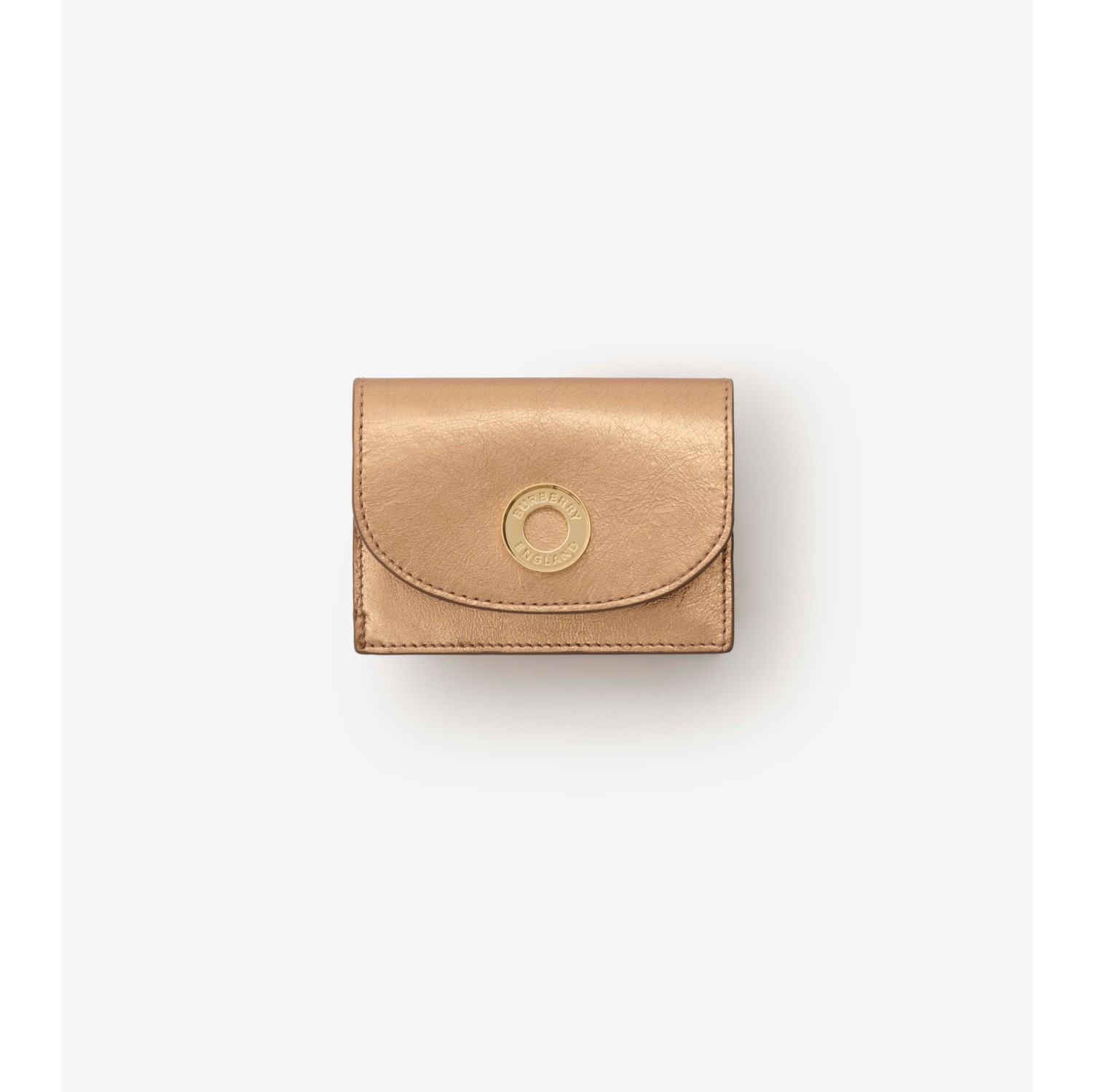 Metallic Leather Wallet