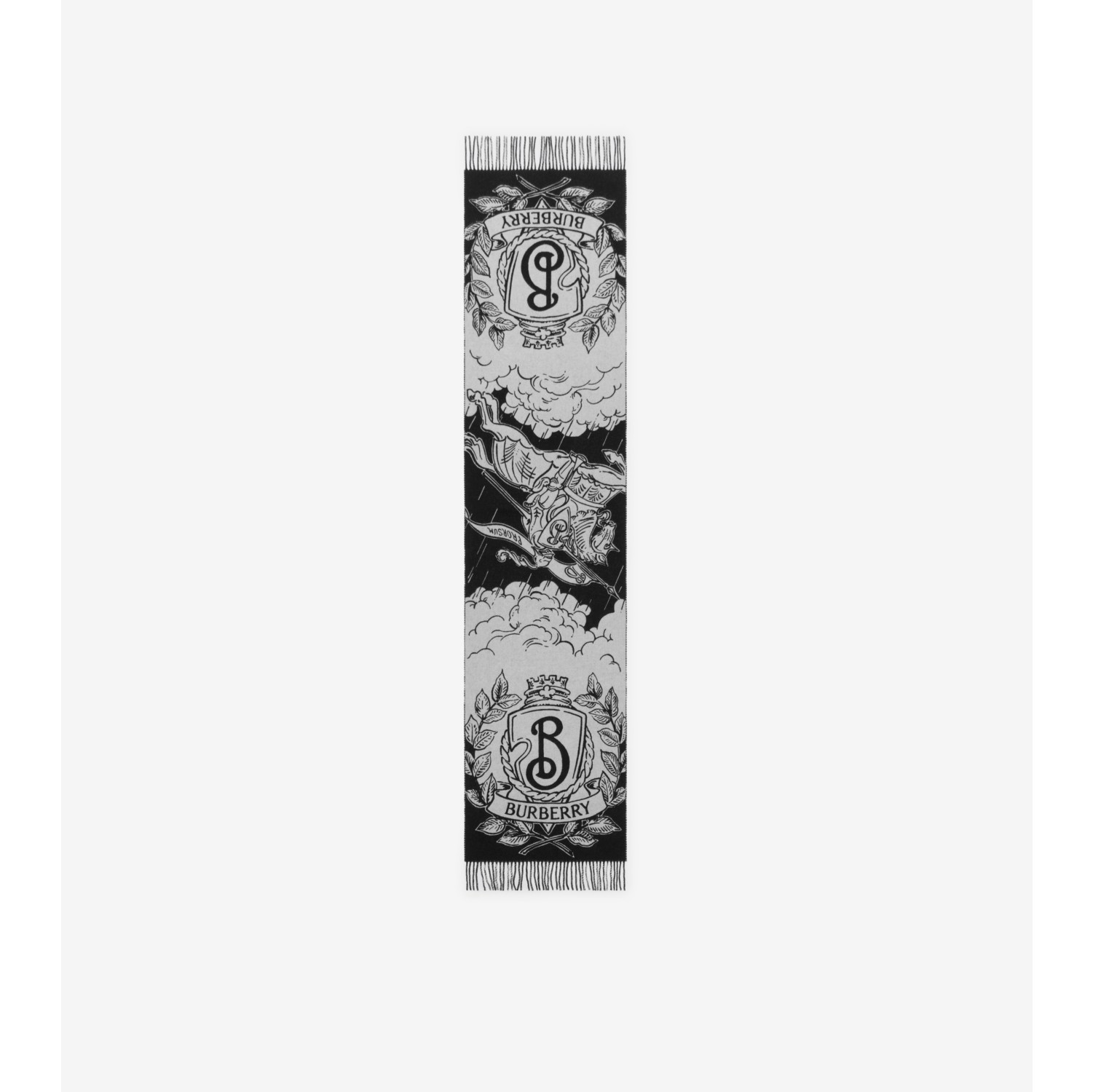 Wide Reversible Stormy Knight Scarf