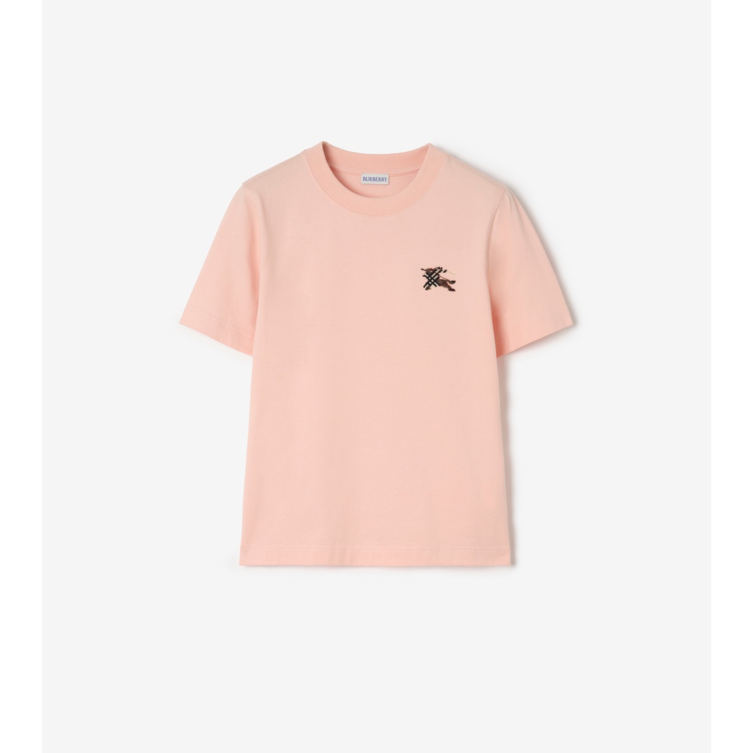 Baumwoll-T-Shirt mit EKD-Motiv in Check