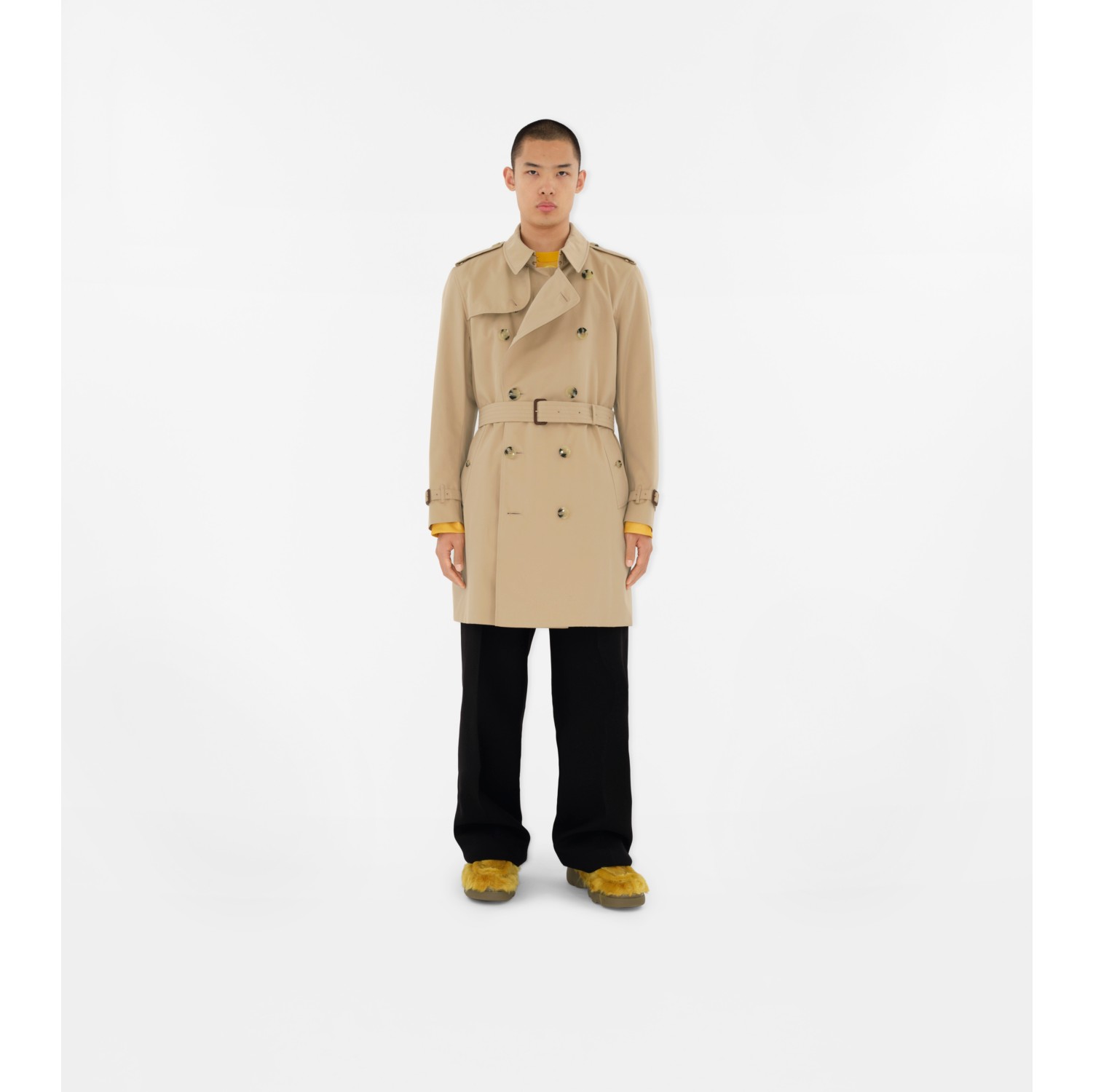 Burberry mid shop length kensington