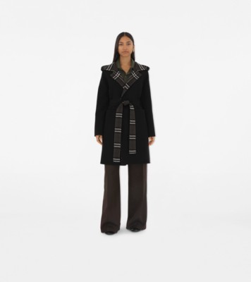 BURBERRY｜COATS (Mid-length wool car coat (8093900)) Mid-length Wool Car Coat in Flax/sand - Men | Burberry® Official