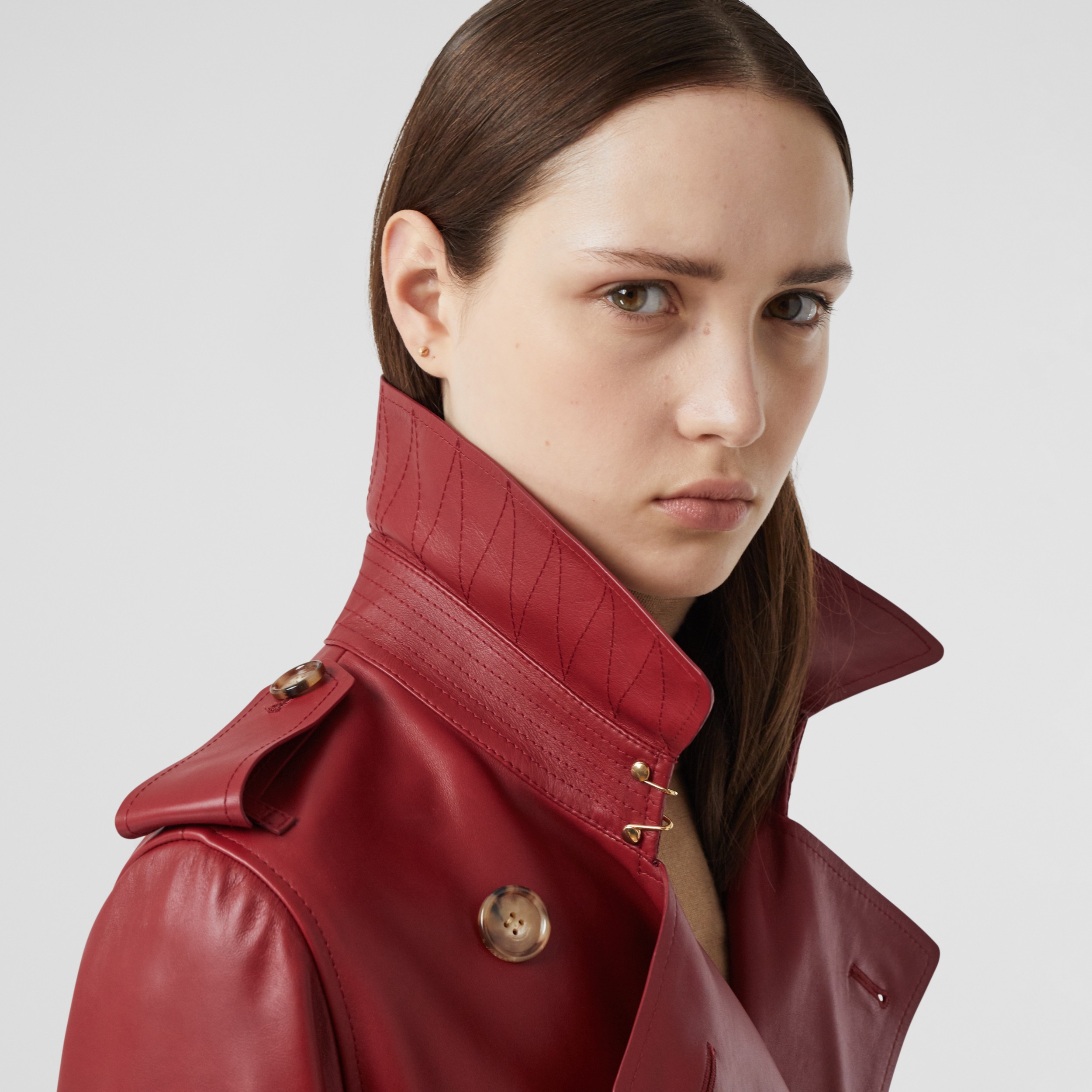 Leather Trench Coat - Women | Burberry