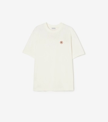 Logo Cotton T shirt Chalk ®