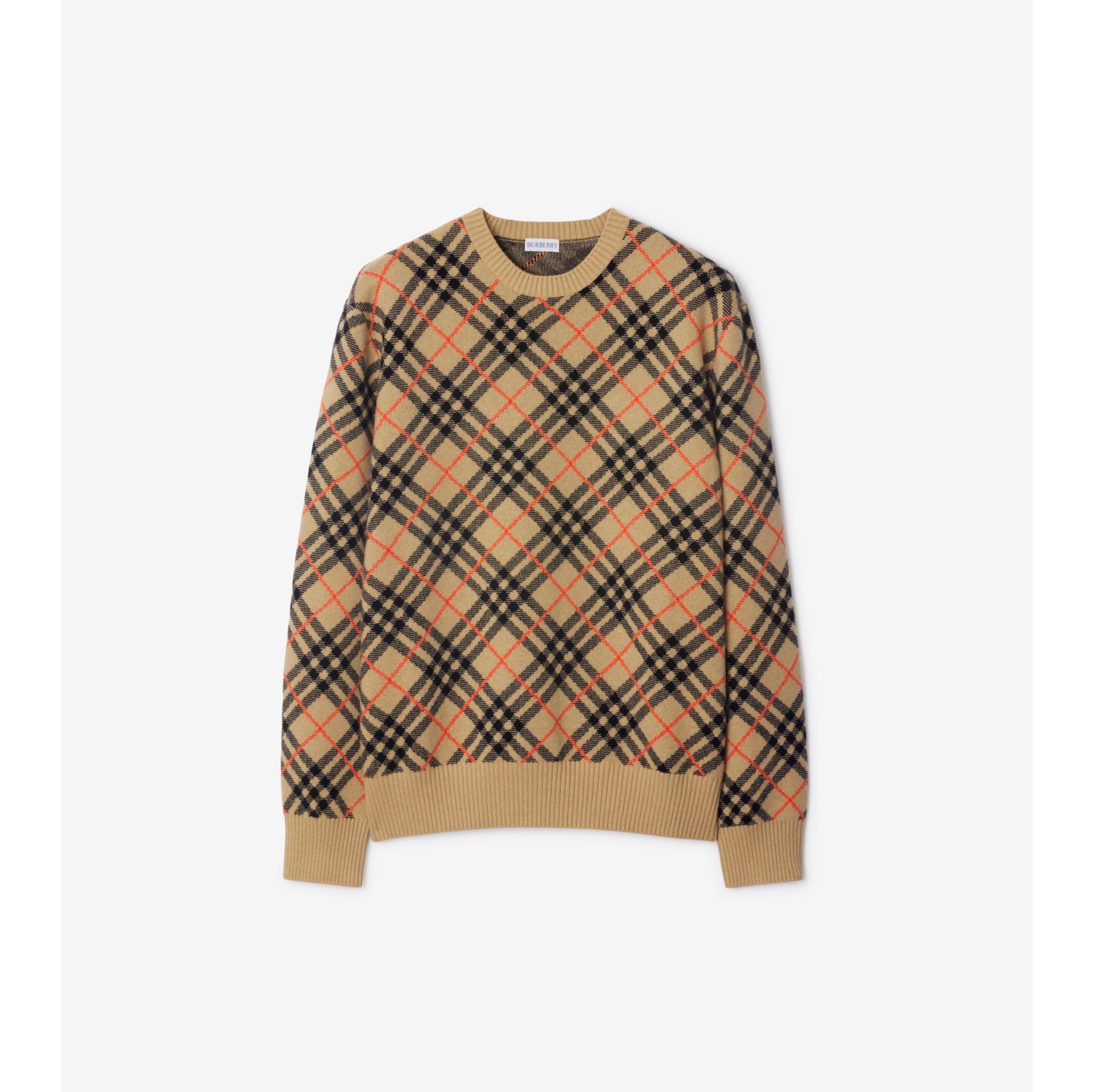 Cashmere burberry sweater on sale