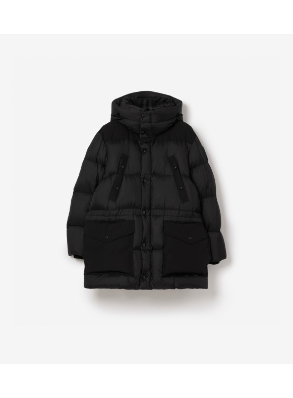 Burberry mens puffer jacket on sale sale