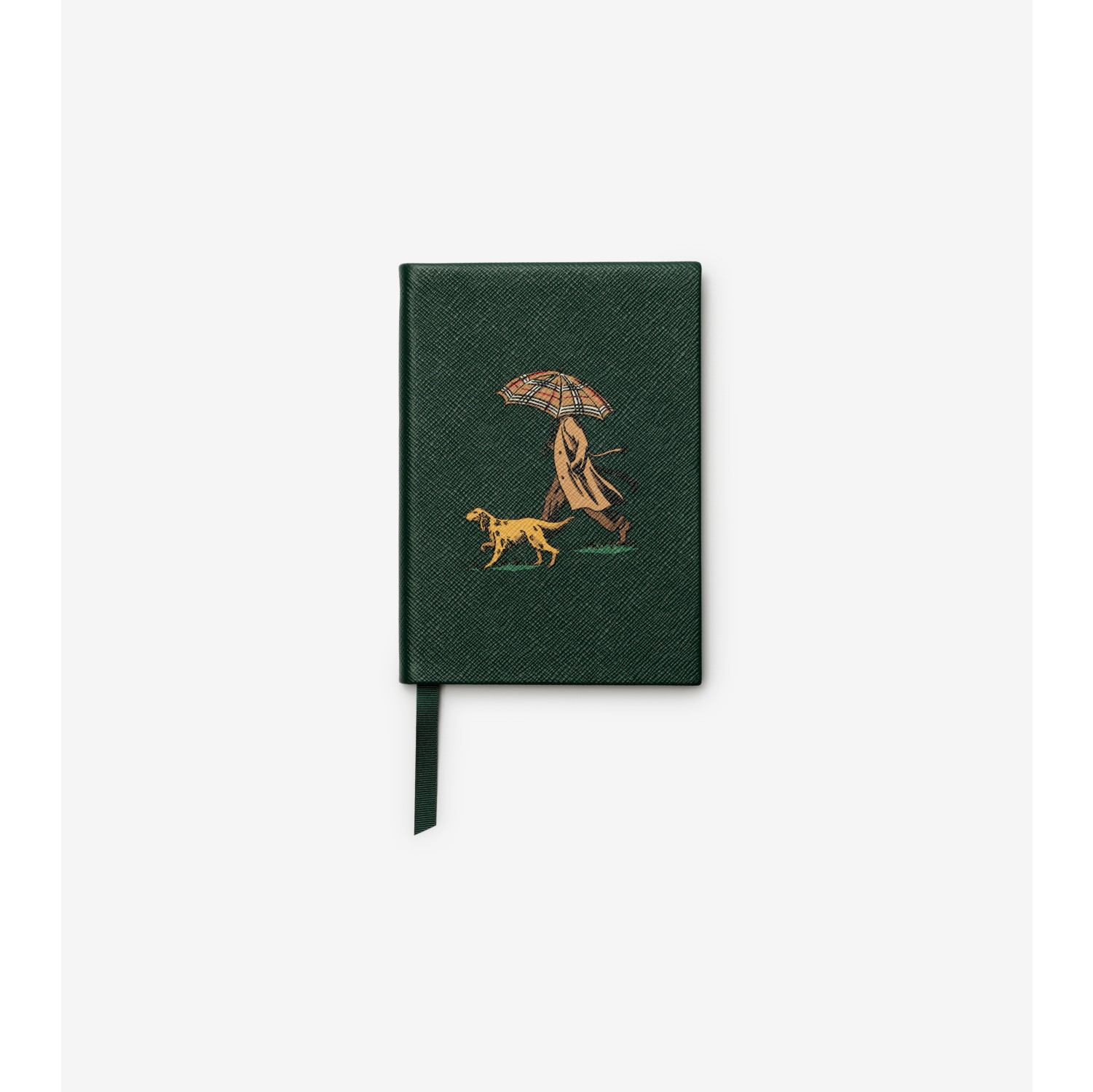 Burberry x Smythson Notizbuch „Soho“ aus Panama-Leder