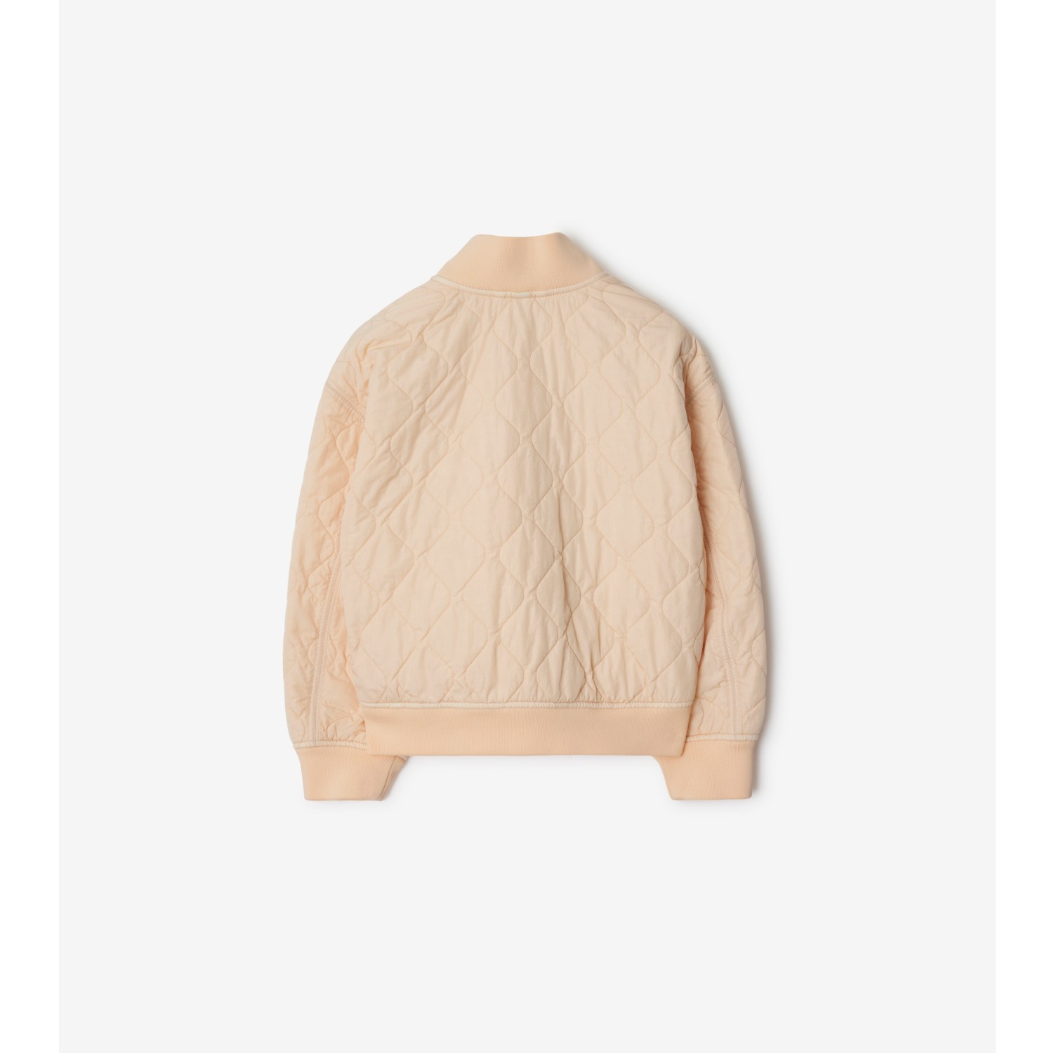 Quilted Nylon Bomber Jacket