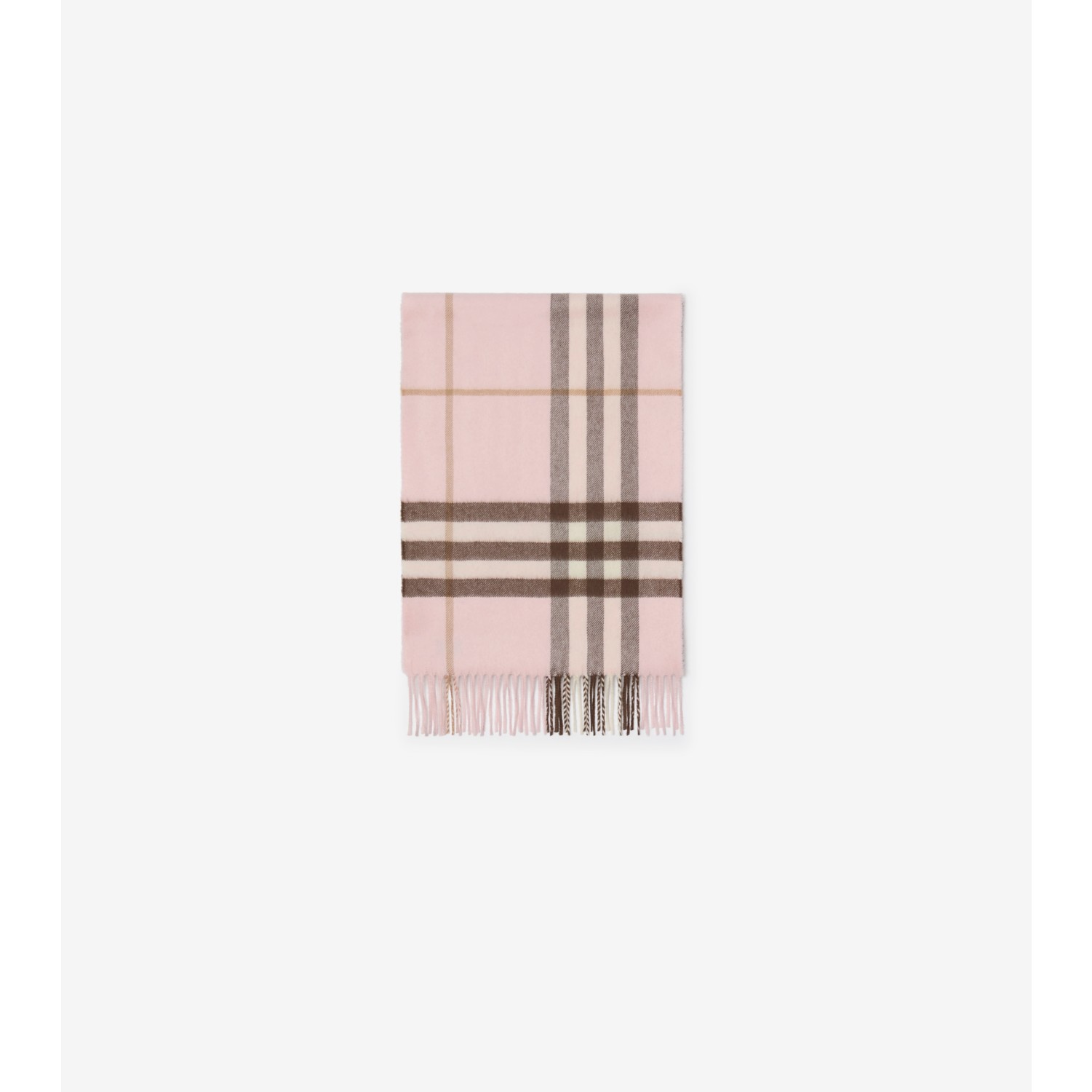 Check Cashmere Scarf