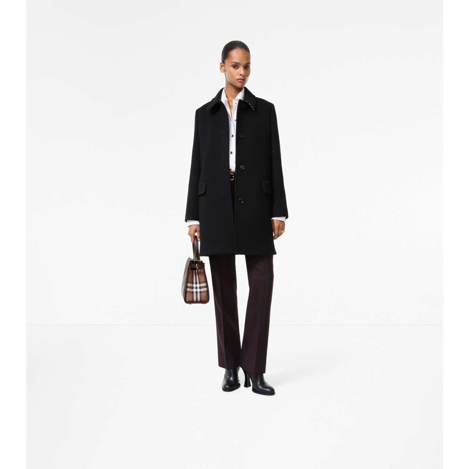 Wool Cashmere Gosford Tailored Coat