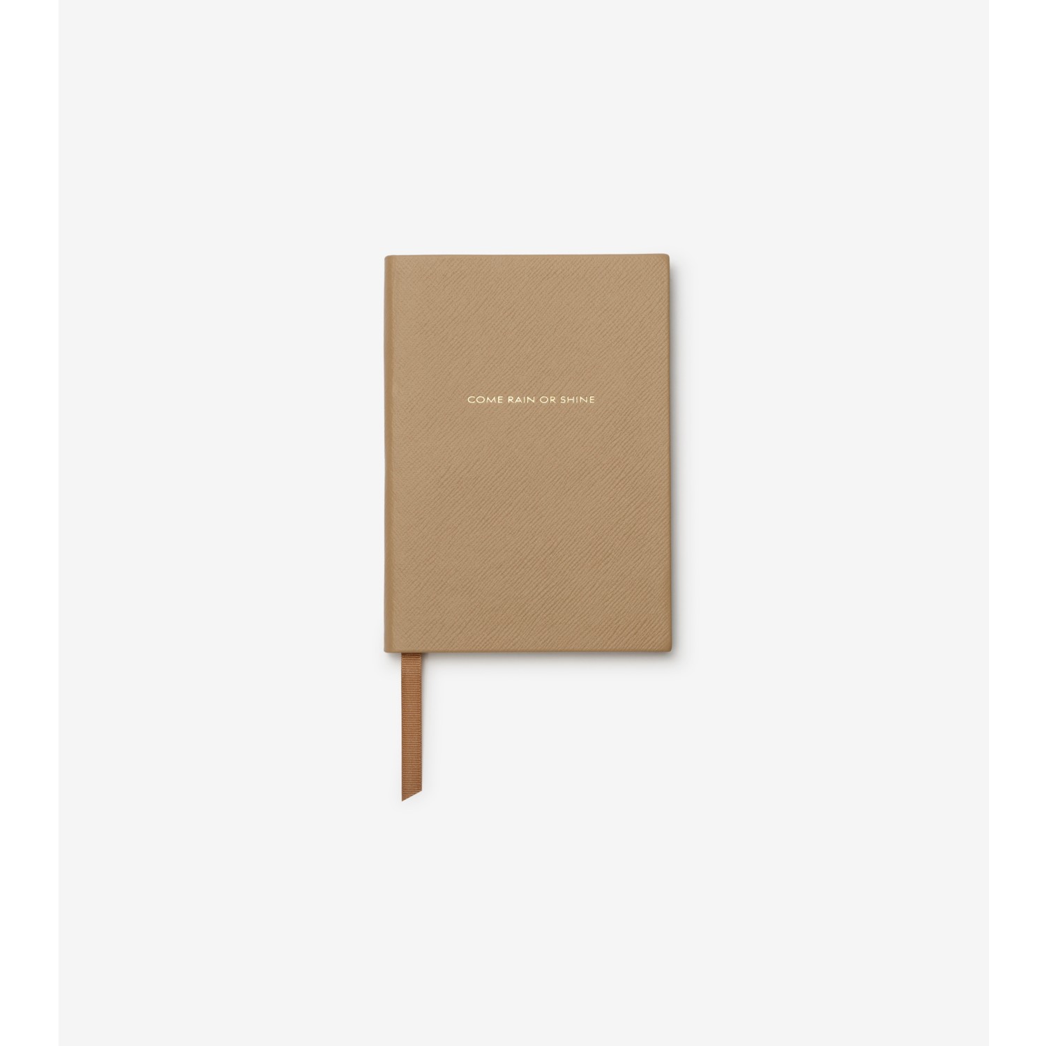 Carnet Soho Burberry x Smythson en cuir Panama