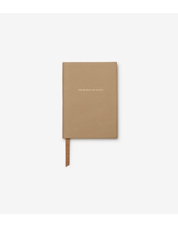 Burberry x Smythson Panama Leather Soho Notebook