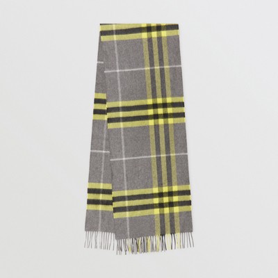 burberry yellow scarf