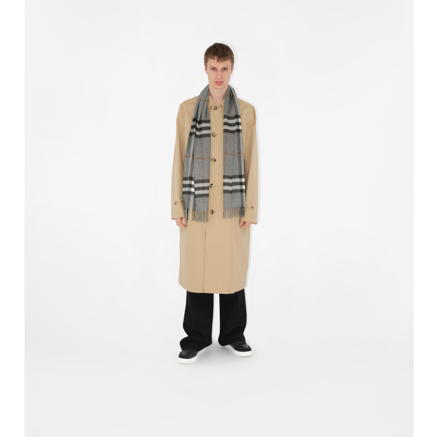 Burberry scarf cheap mens grey