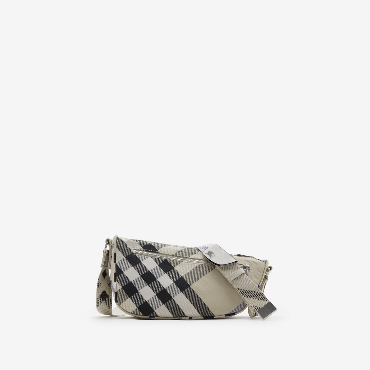Burberry Small Shield Messenger Bag In Neutral