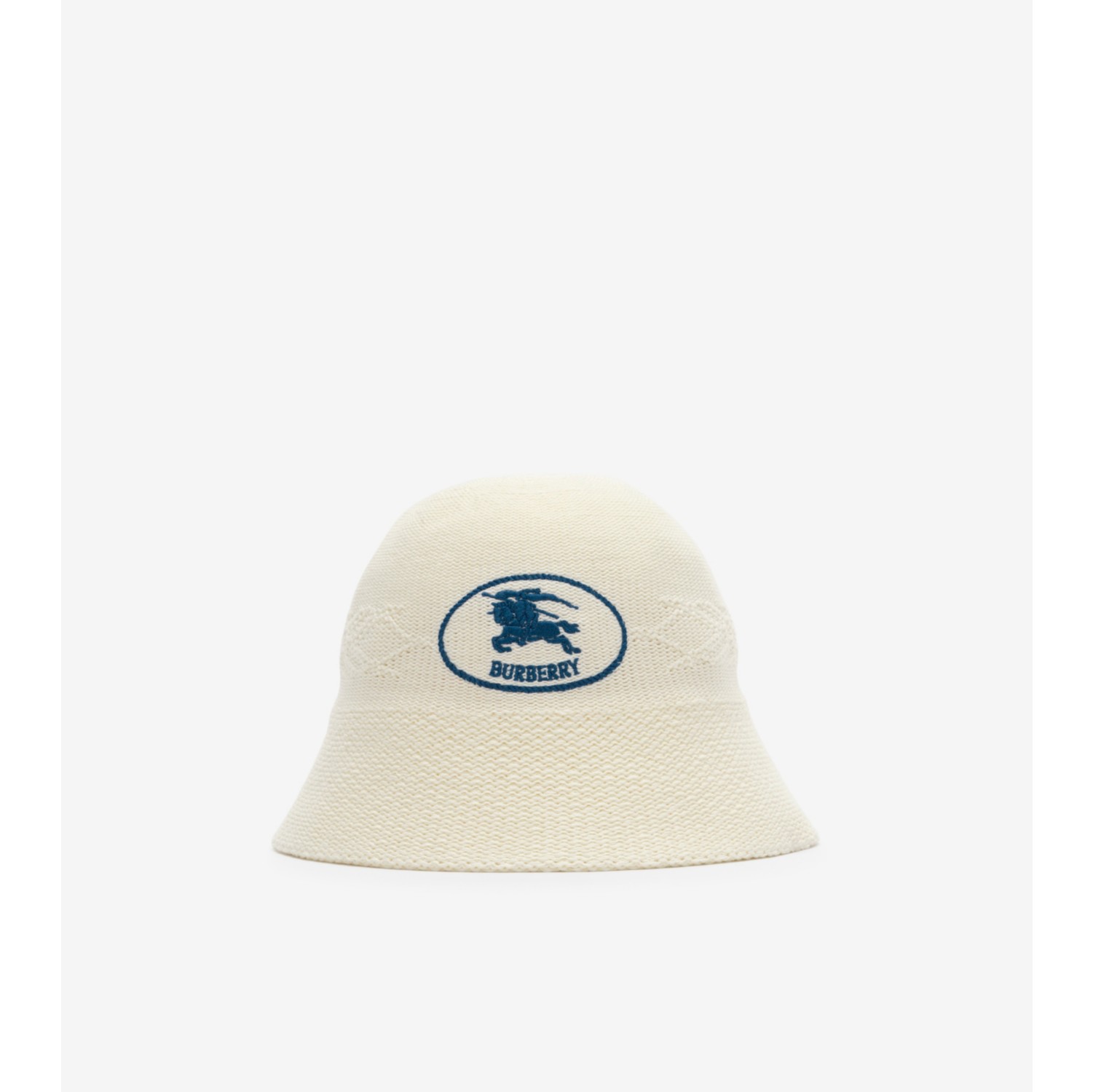 Knight Stamp Knitted Bucket Hat