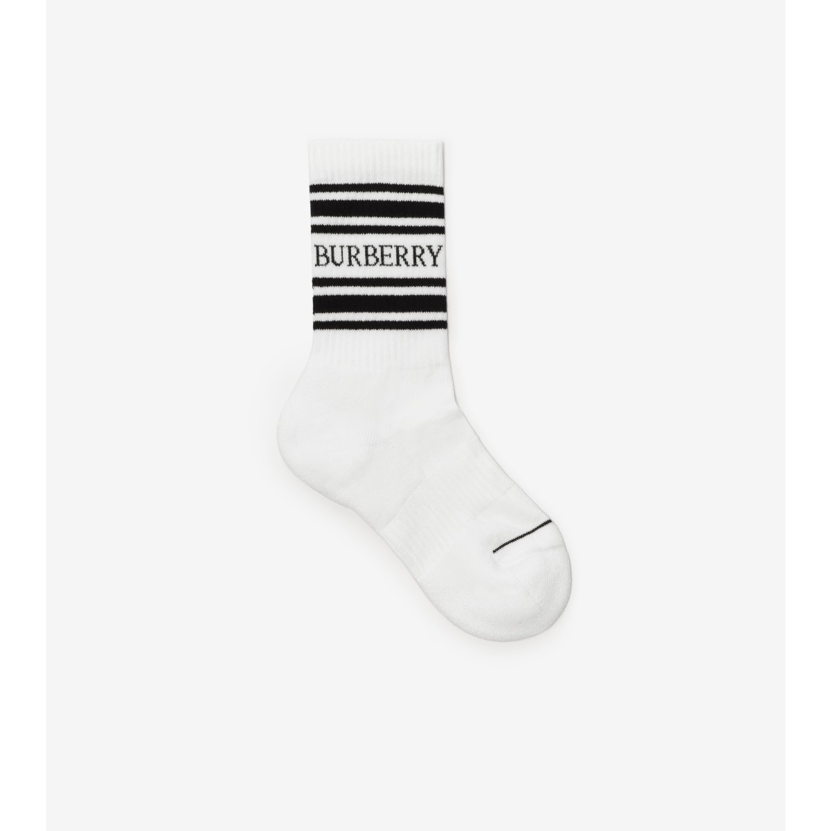  Stripe Logo Cotton Nylon Socks