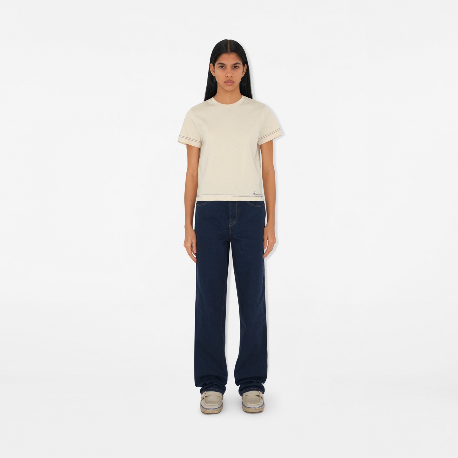 ボクシー コットンTシャツ (ソープ) - ウィメンズ, コットン ボクシー コットンTシャツ (ソープ) - ウィメンズ, コットン