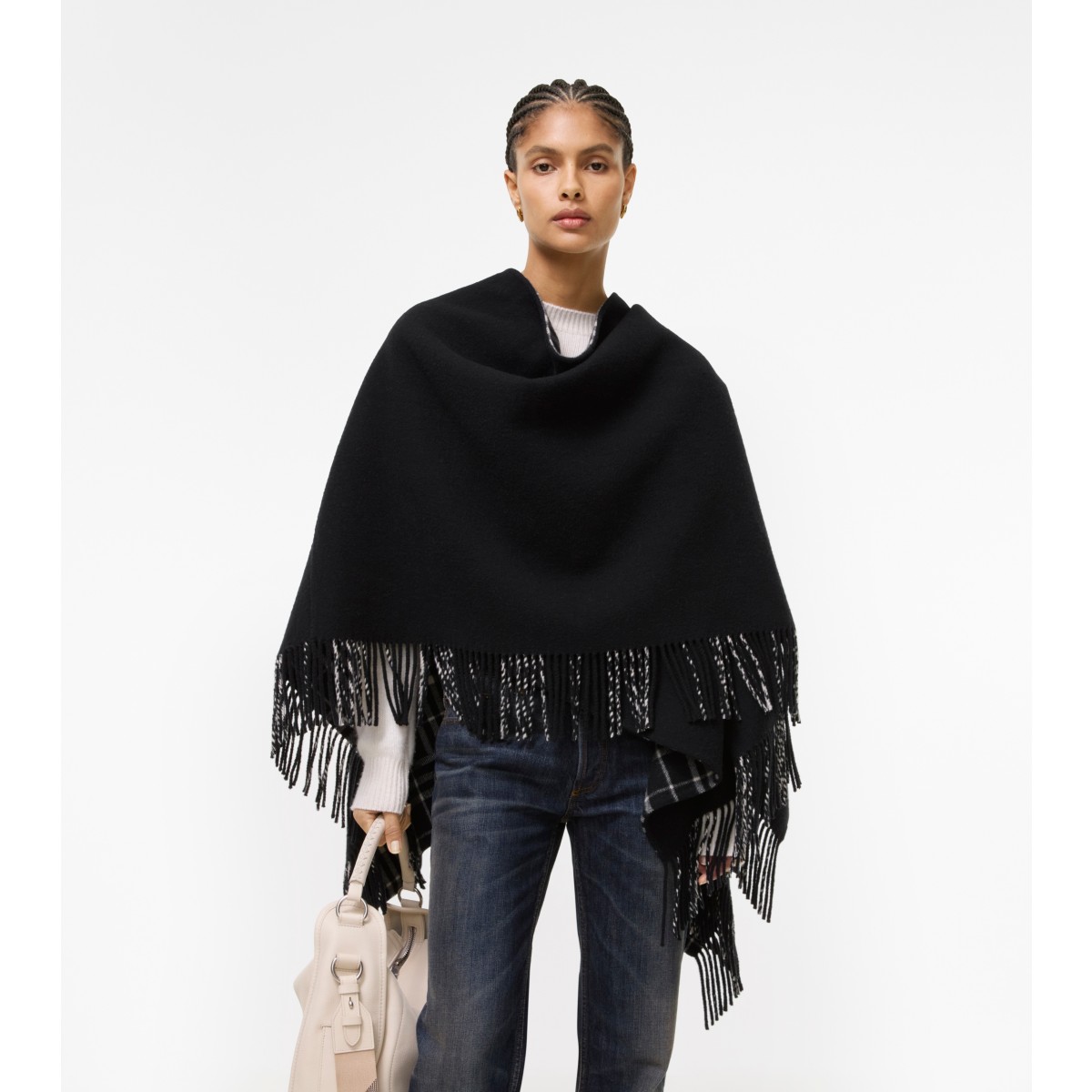  Check Blanket Cape