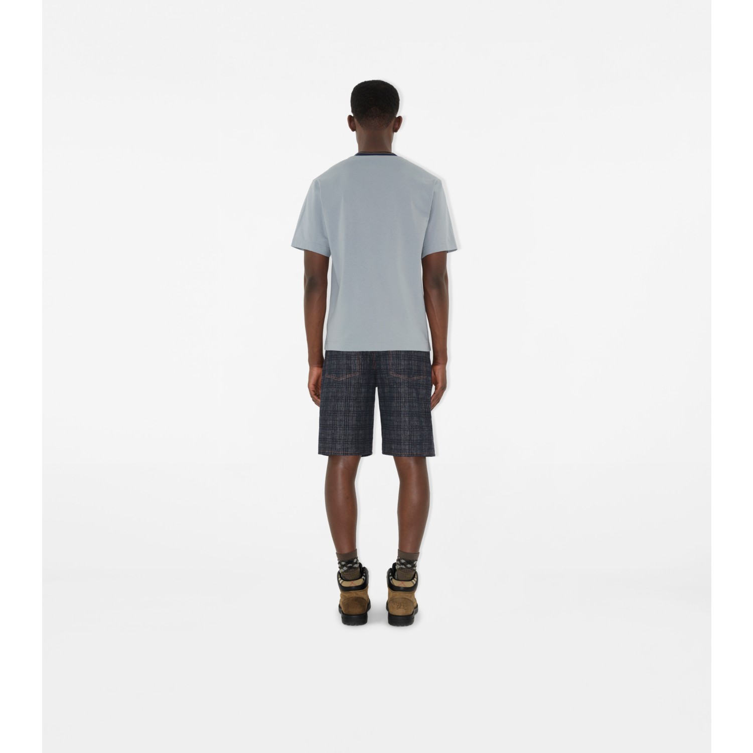 Camiseta de algodão com logotipo