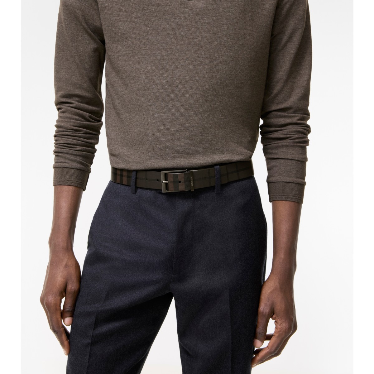  Check Reversible Belt