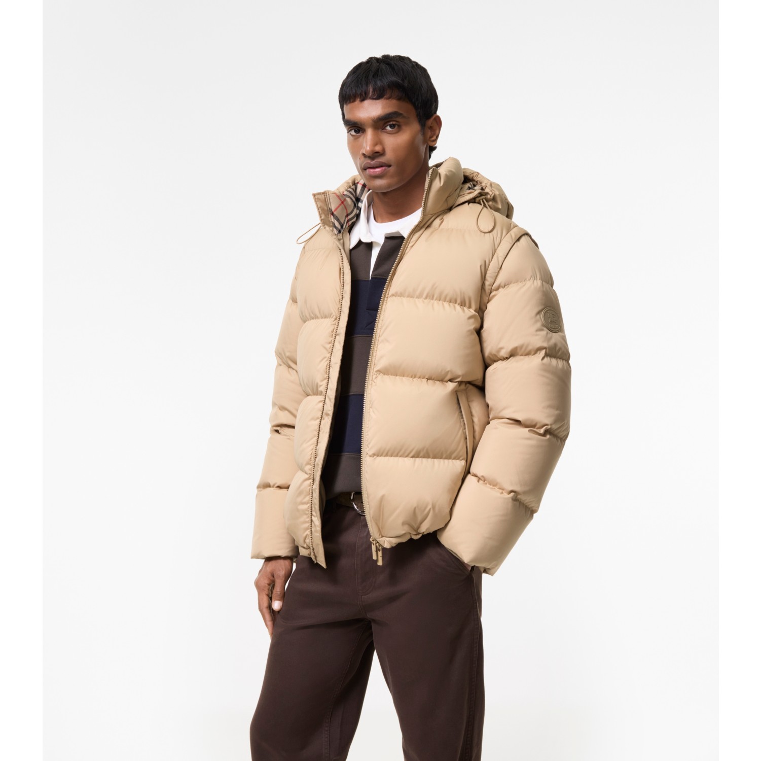Chaqueta de plumas Bideford con mangas extraíbles