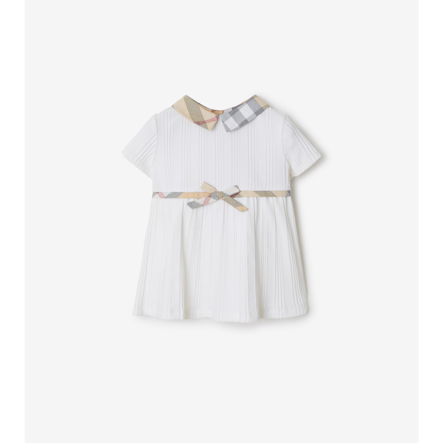 Stretch Cotton Dress with Bloomers