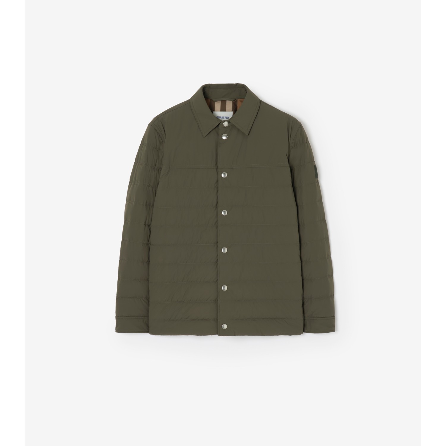 Stretch Nylon Puffer Jacket