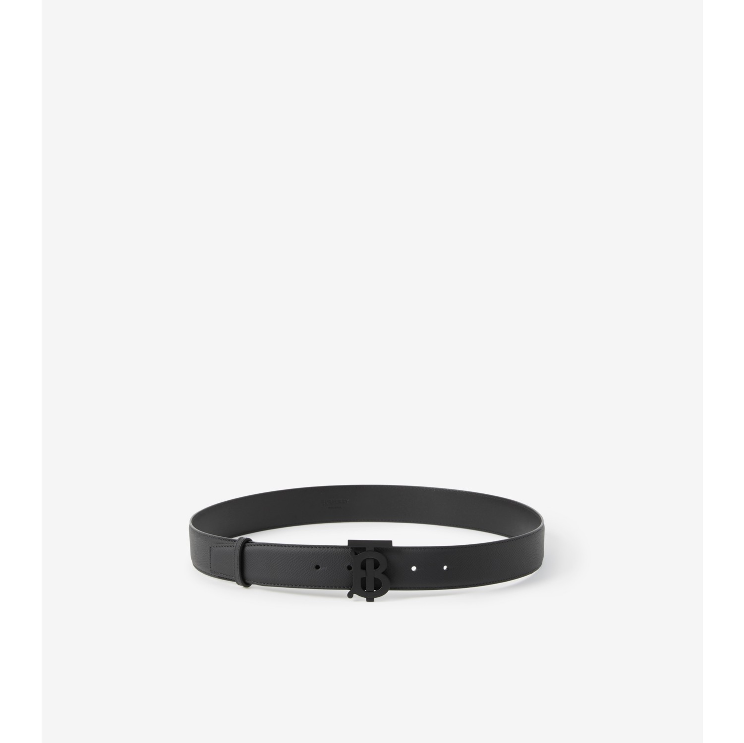 Burberry - Tb-buckle Leather Belt - Mens - Black Multi