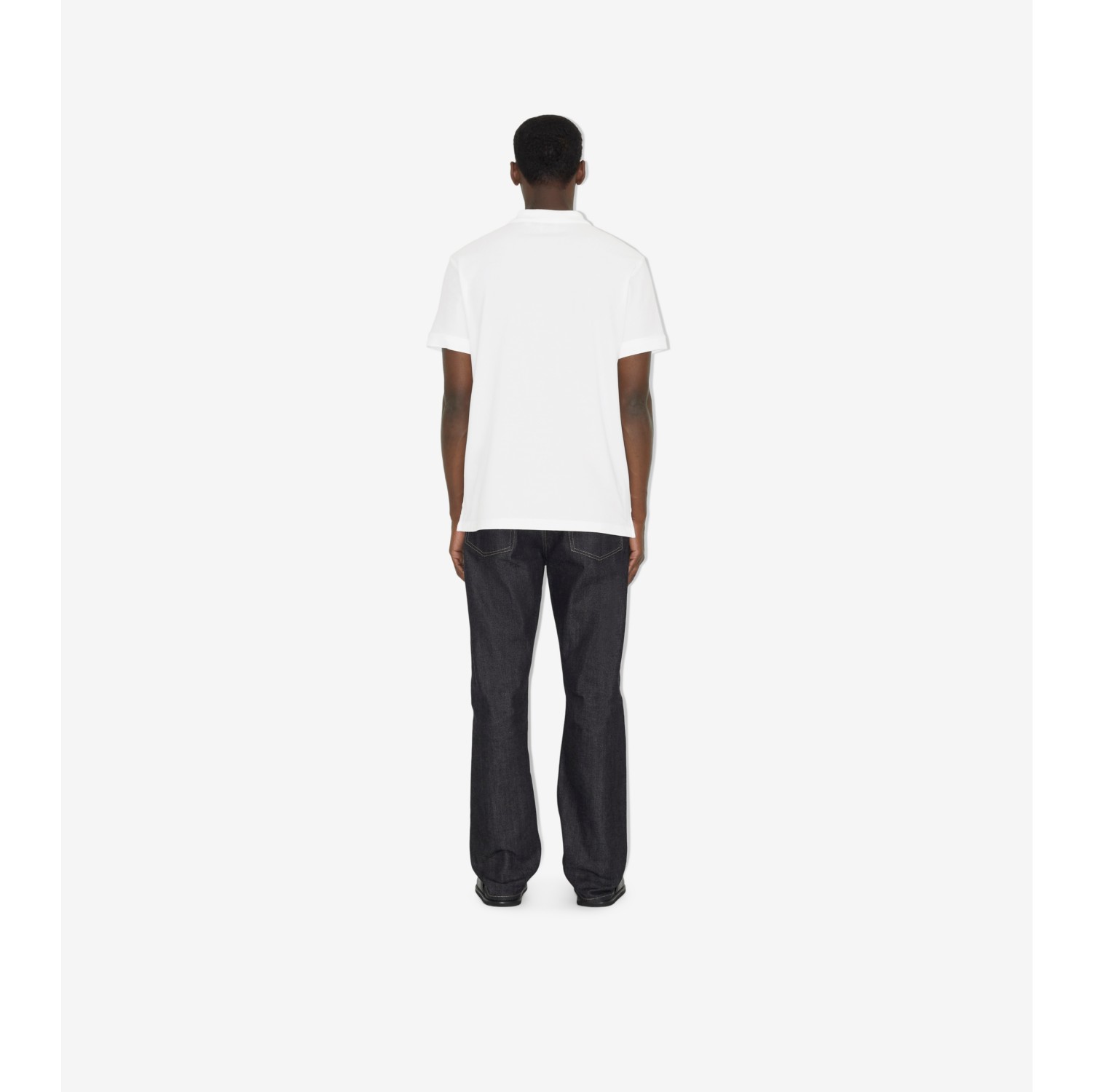 モノグラムモチーフ ポロシャツ (ホワイト) - メンズ | Burberry®公式
