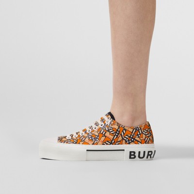 burberry monogram sneakers