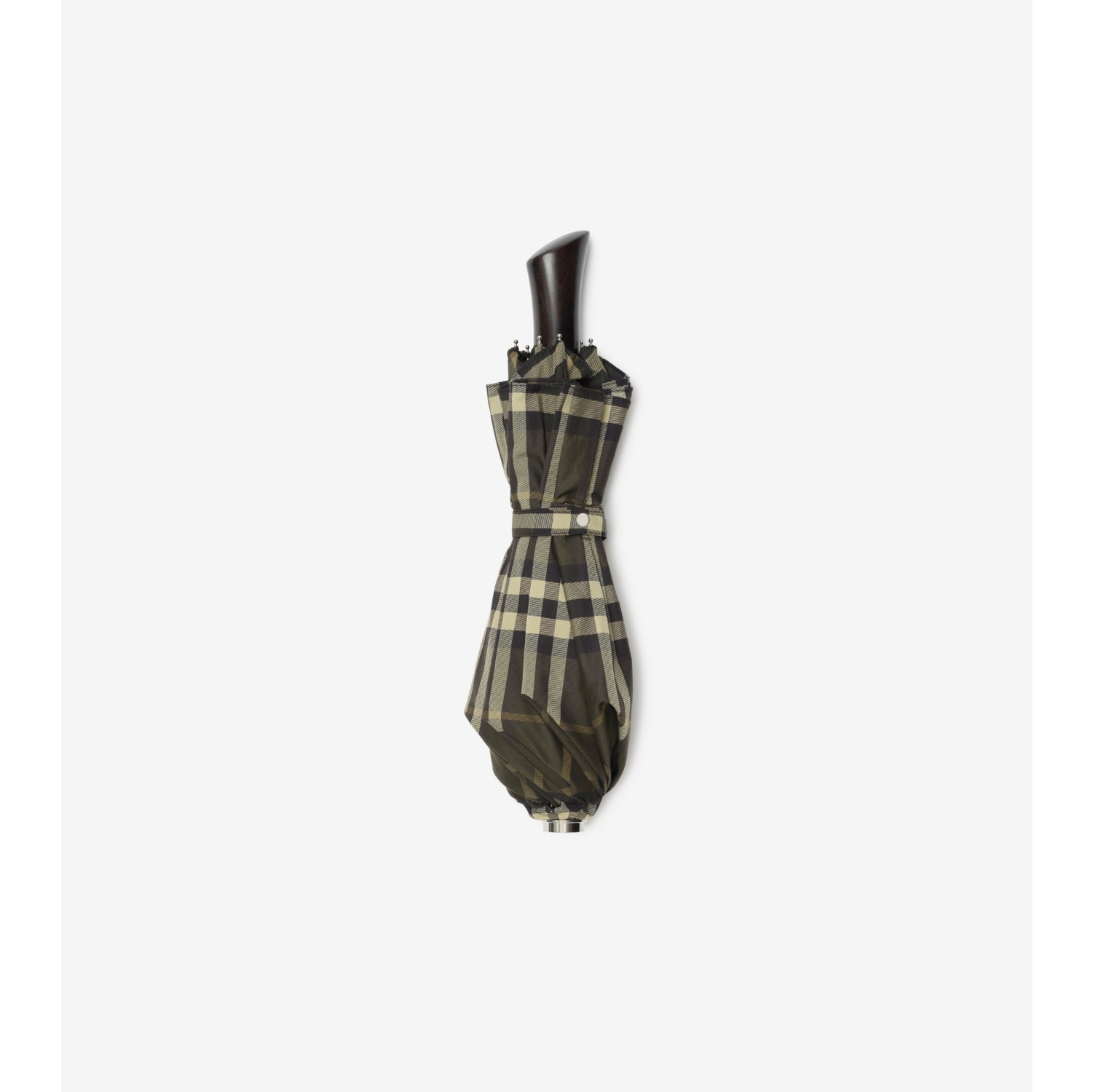 Check Folding Umbrella in Heath Burberry Official