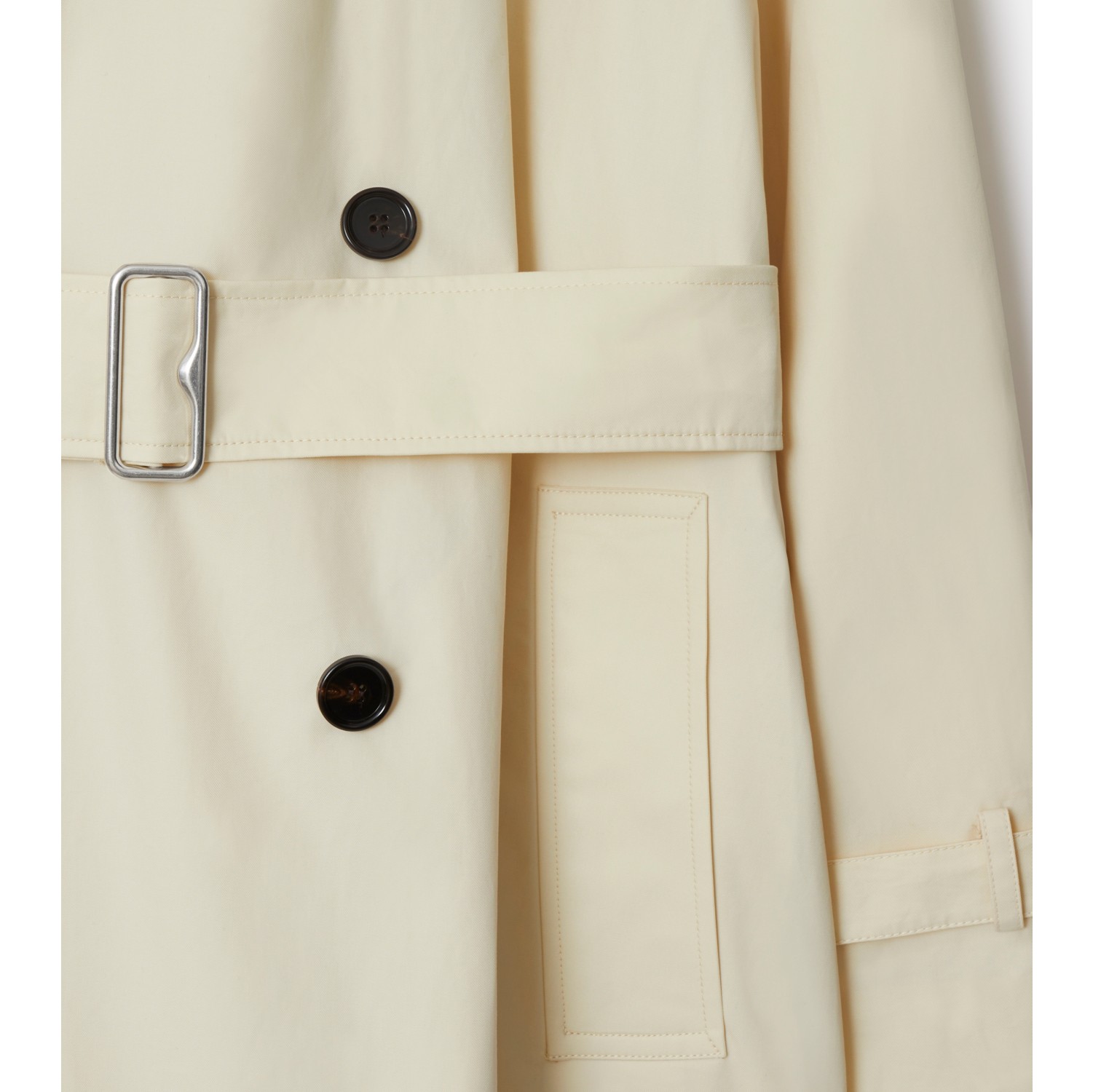 Calico wool 2024 trench coat