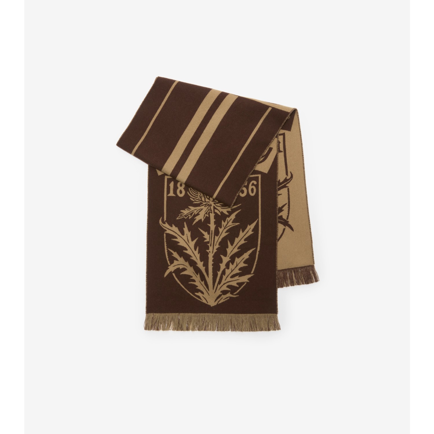 Thistle Shield Wool Scarf