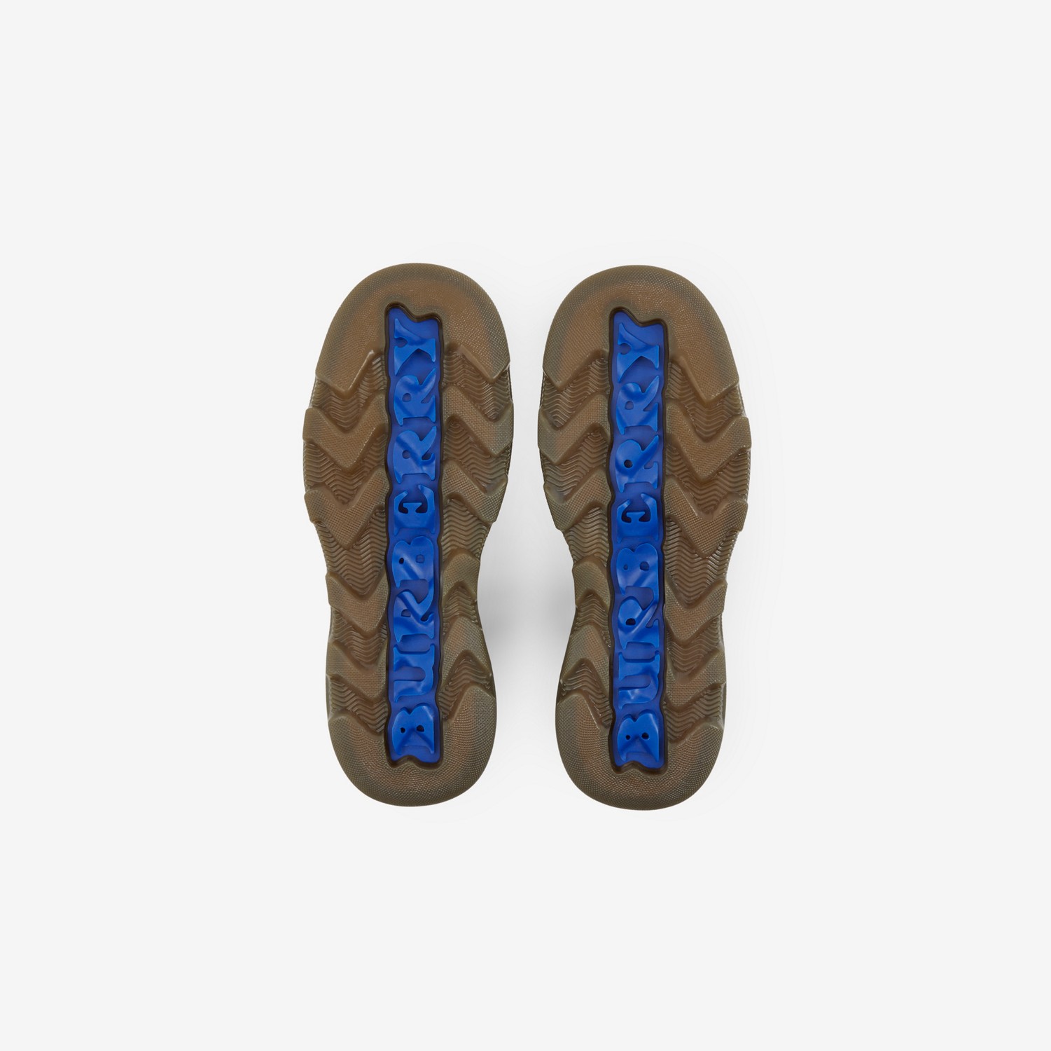 磨绒皮革登山靴 (马尼拉纸色) - 男士 | Burberry® 博柏利官网