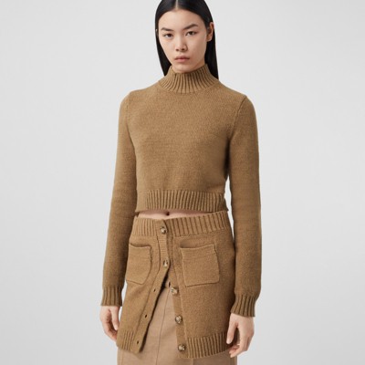 burberry cropped sweater