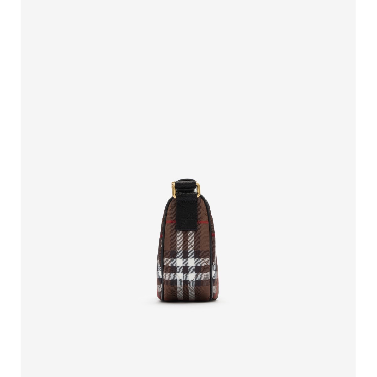  Check Horseshoe Crossbody Bag​